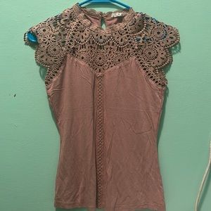 Crochet dressy top